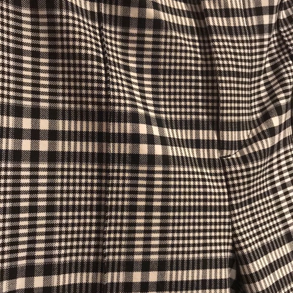 Zara plaid wide leg pant - Picture 2 of 4